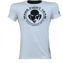 T-SHIRT WAND FIGHT Λευκό Με Μαύρο Logo 21130 (H&S)