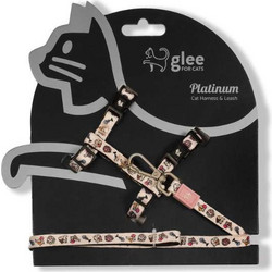 Glee Σαμαράκι Γάτας με Λουρί Harness/Leash Kittie Cats One size