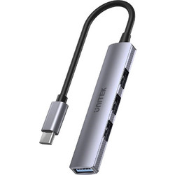 Unitek H1208B USB Hub 3.0 USB-C με 4 Θύρες USB-A