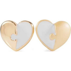 METALMORPHOSE MTMP108BX ΚΑΡΦΙΤΣΑ FASHION PIN SET OF 2 PINS - COUPLE PUZZLE HEARTS