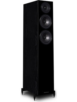 Wharfedale Diamond 12.3 Ζεύγος Ηχείων Hi-Fi Δαπέδου 150W 2.5 Δρόμων Black Oak