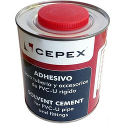 Κόλλα σωλήνων Pvc-U Cepex 1KG