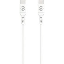 Muvit for Change Καλώδιο USB-C to USB-C 2m Λευκό