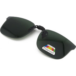 Clip On Flip Up Square Green