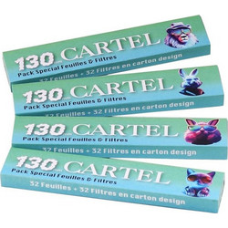 Cartel Χαρτάκια Special Pack - King Size Slim Extra Long 130mm & Τζιβάνες