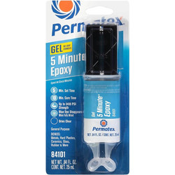 Κατασκευαστική Κόλλα 2 Συστατικών (PERMA POXY) - 25ML - Διάφανη PERMA POXY