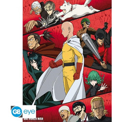 ONE PUNCH MAN Αφίσα Gathering of Heroes (52x38cm)