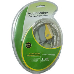DM PRO A8024-12-1.5 SC1224 καλώδιο SCART σε 3x RCA 1.5m