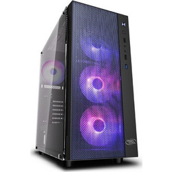 Deepcool Matrexx 55 Mesh Add-RGB 4F Gaming Midi Tower Κουτί Υπολογιστή με Πλαϊνό Παράθυρο Μαύρο