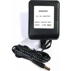 AMARAD 12V-1A AC Απλό Μη σταθεροποιημένο AC-AC τροφοδοτικό 12V AC 1A