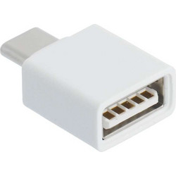 OPPO Adaptor - Γνήσιος Μετατροπέας USB από USB-A σε Type-C σε Άσπρο Χρώμα