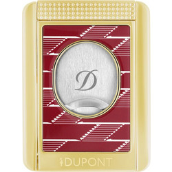 St. Dupont Monogram 1872 burgundy Πουροκόφτης/ cigar cutter -Cigar Stand 003478