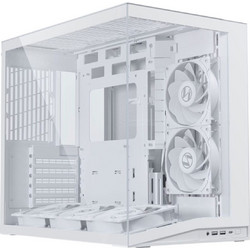 Lian Li O11D Mini V2 FLOW WHITE - ATX PC GAMING CASE - 5x FANS - IMPROVED AIRFLOW - GPU SUPPORT BRAC