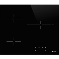 Smeg SE2631TD1 Κεραμική Εστία Αυτόνομη με Λειτουργία Κλειδώματος 60x51cm