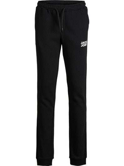 Jack & Jones Παιδικό Παντελόνι Φόρμας Μαύρο 12179798