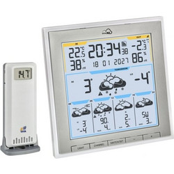 TFA TFA.me 35.8105.02 ID-08 WLAN Radio weather station white