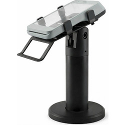Techsuit - Pos Stand Paynest (pos1) - 270 Horizontal Rotation, Tilt Up To 30 Hold Steadily, 3m Adhesive - Black