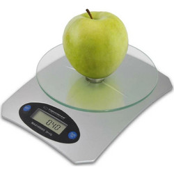Esperanza Avocado Ψηφιακή Ζυγαριά Κουζίνας 1gr/5kg Ασημί