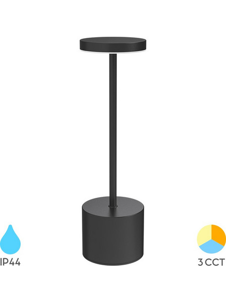 Επαναφορτιζόμενο πορτατίφ Luxe dimmable 2w 3CCT Braytron - BK06-01181