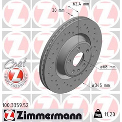 Zimmermann Δισκόπλακα - 100.3359.52