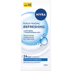Nivea Essentials 24h Moisture Boost & Refresh Cream SPF15 50ml