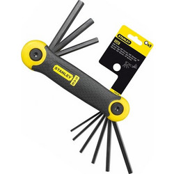 Σετ Allen κλειδιά σε σουγιά 2mm-6,4mm STANLEY (9 τεμ.)