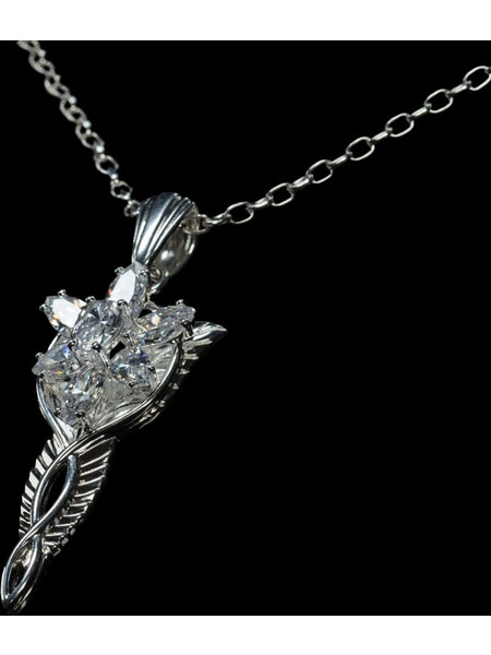 Lord of the Rings Replica 1/1 Pendant & Chain Evenstar (Sterling Silver)
