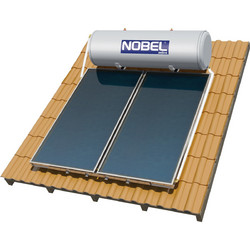 Nobel Aelios CUS Ηλιακός Θερμοσίφωνας 300lt 5.2m² Glass Διπλής Ενέργειας Κεραμοσκεπής