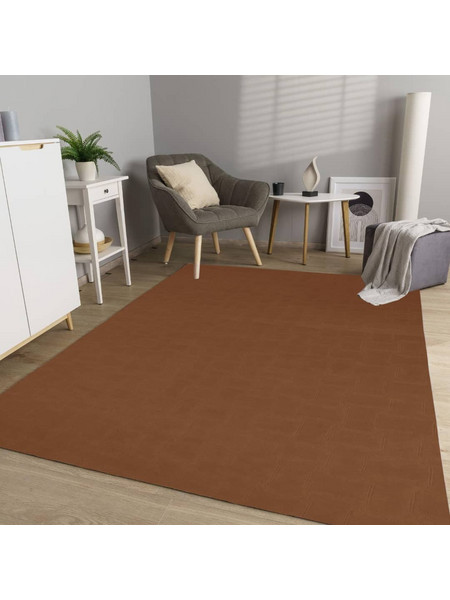 1 + 1 ΔΩΡΟ Μοκέτες Liya All Season ΣΟΚΟΛΑΤΙ 200x300cm LIYA-300-CHOCOLATE