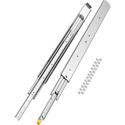 VEVOR 1 ζεύγος συρταριών 16-60 ιντσών με ρουλεμάν soft-close, πλήρης επέκταση