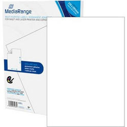 MediaRange Ετικέτες Γενικής Χρήσης 210χ297mm. Λευκές (50 Pack) (MRINK140)