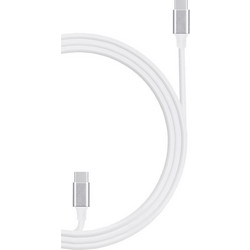 MTK Καλώδιο USB-C to USB-C Λευκό