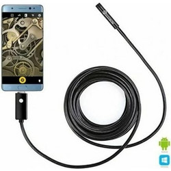 Αδιάβροχη ενδοσκοπική κάμερα με 6 LED usb με 10 μετρα καλώδιο για Android/PC