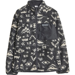 Columbia Ανδρική Ζακέτα Fleece με Φερμουάρ Ανθρακί 2135651-011