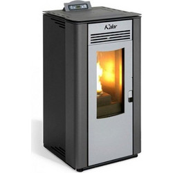 Kalor Miriam 10 Black Σόμπα Pellet Αερόθερμη 10kW