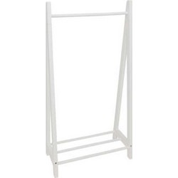 Κρεμάστρα ρούχων δαπέδου ξύλινη 60 x 30 x 114 cm - Plastona