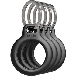 Belkin Key Ring AirTag Black 4-pack