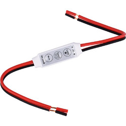 DIMMERANO 73307 Διακόπτης On/Off & Dimming με 1 x 6A 144W Κανάλι DC 12-24V 6A 144W Max IP20 - Λευκό - Μ30 x Π1.3 x Υ0.6