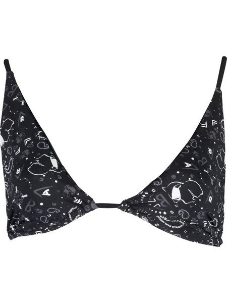 Karl Lagerfeld Bikini Top Τριγωνάκι Μαύρο KL21WPT22