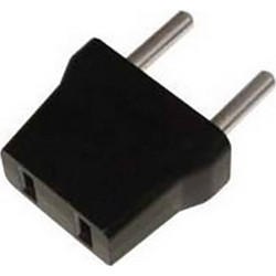 ADAPTOR ΡΕΥΜΑΤΟΣ 220V/110V ΜΑΥΡΟ AC-7220 ULTIMAX (ΣΕΤ ΜΕ 10)
