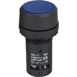 ΜΠΟΥΤΟΝ ΧΩΝΕΥΤΟ Φ22 1NO1NC ΜΠΛΕ MONOBLOCK CA65 XND (ΣΕΤ ΜΕ 10)