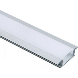 ΚΑΝΑΛΙ ΧΩΝΕΥΤΟ ΑΛΟΥΜΙΝΙΟΥ ΓΙΑ ΤΑΙΝΙΕΣ LED 17Χ6X3000ΜM Λευκό