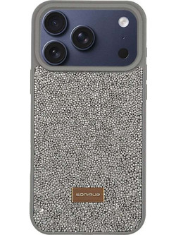Sonique Θήκη Lux Diamond Apple iPhone 17 Pro Ασημί