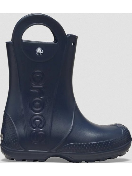 Παιδικές Γαλότσες Crocs Handle Rain Navy (Μεγέθη 28-31) ΜΠΛΕ