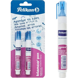 Σετ Διορθωτικά Στυλό Quick Drying Pelikan 7ml - 2 τμχ