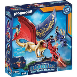 Playmobil Dragons The Nine Realms Οι Wu & Wei με την Jun για 4-10 Ετών 71080