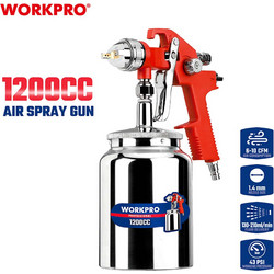 ΠΙΣΤΟΛΙ ΒΑΦΗΣ ΚΑΤΩ ΔΟΧΕΙΟ 1200ml (1,4mm) ΕΠΑΓΓΕΛΜΑΤΙΚΟ WP512007 WORKPRO (PROFI)