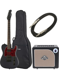 Harley Benton TE-20HH SBK Mooer Bundle Ηλεκτρική Κιθάρα T Style με HH Μαγνήτες και Ταστιέρα Rosewood