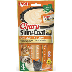 Inaba Churu Ciao Cat Skin & Coat Chicken 4x14gr