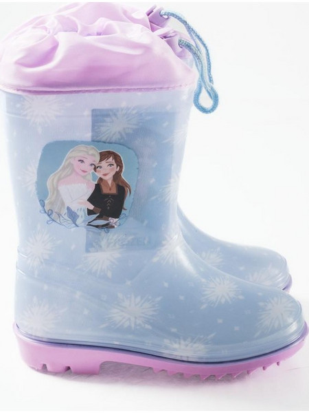 ANTRIN γαλότσες για κορίτσια Frozen Elsa & Anna ΓΑΛΑΖΙΟ